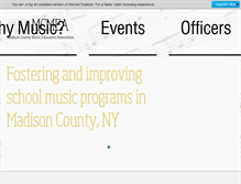 Tablet Screenshot of mcmeaonline.org